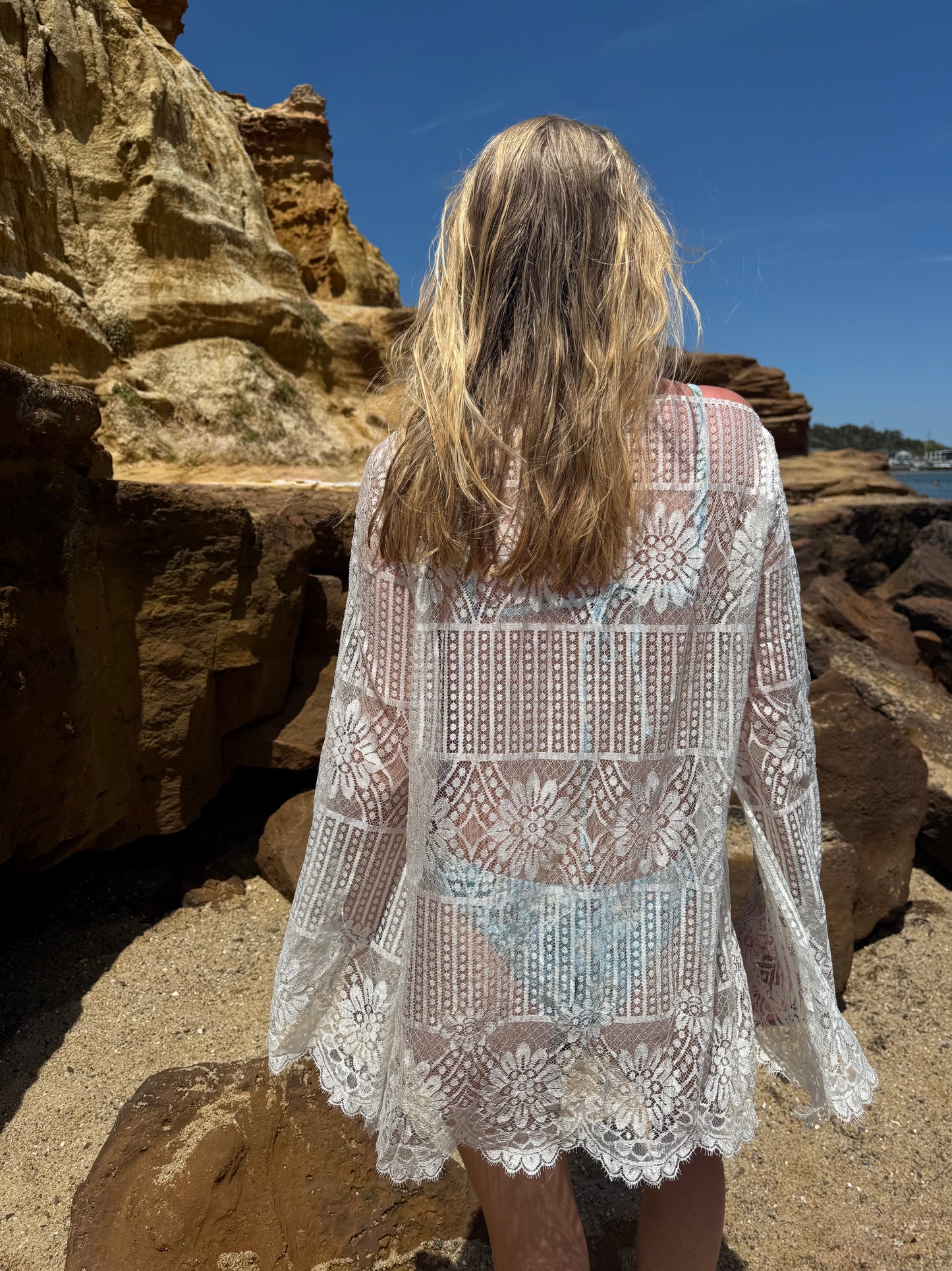 Lace Overlay Dress