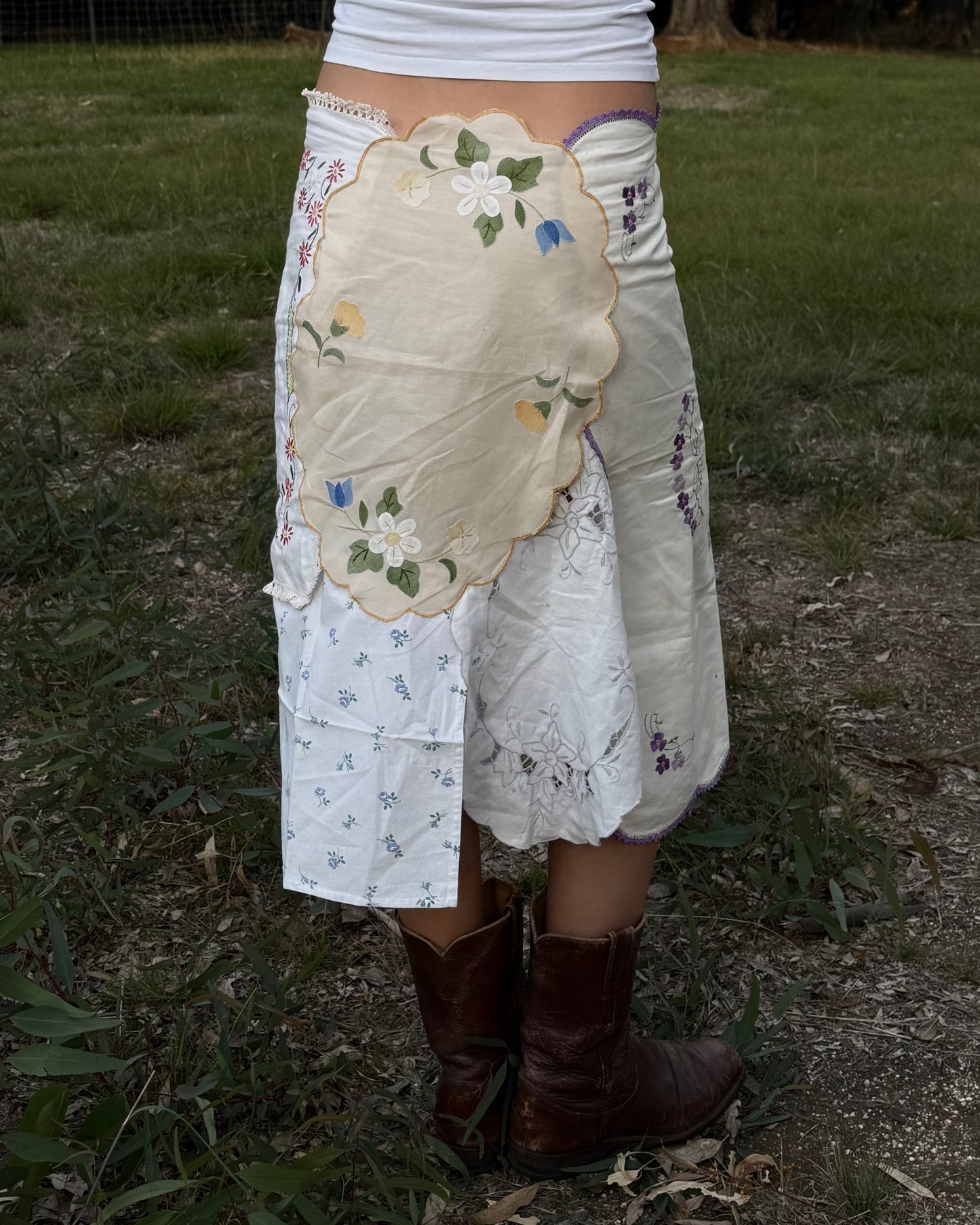 Floral Midi Skirt