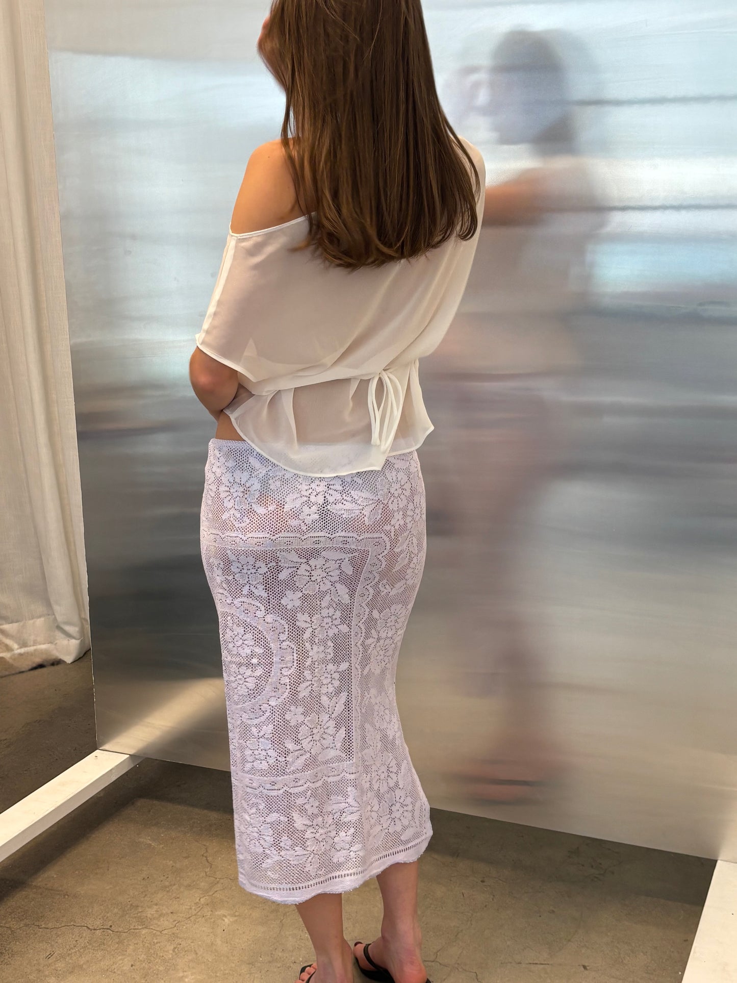 Floral Midi Skirt