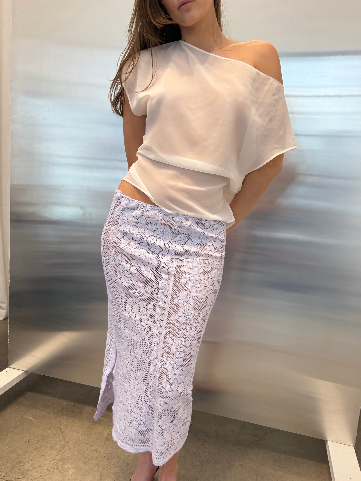 Floral Midi Skirt