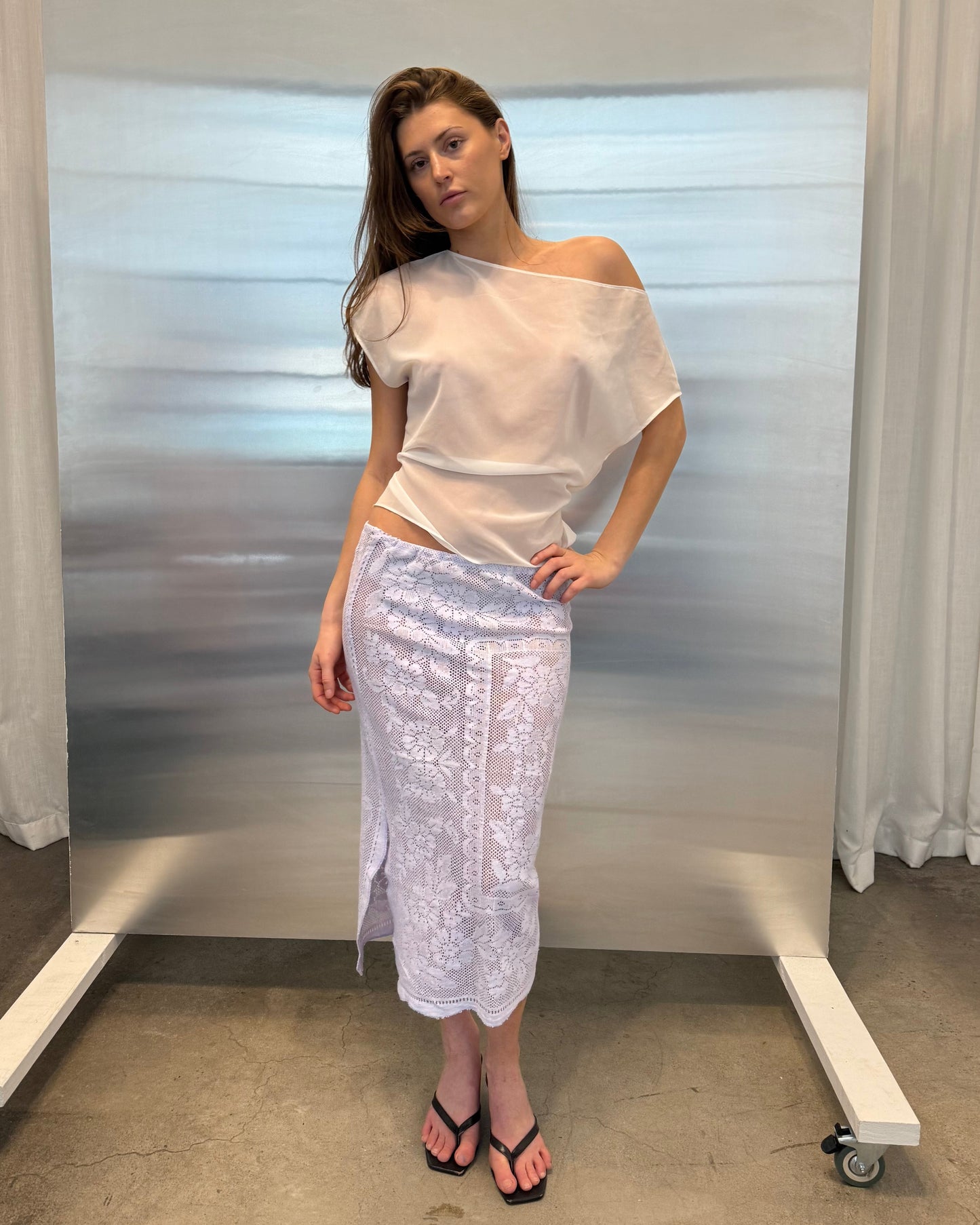 Floral Midi Skirt